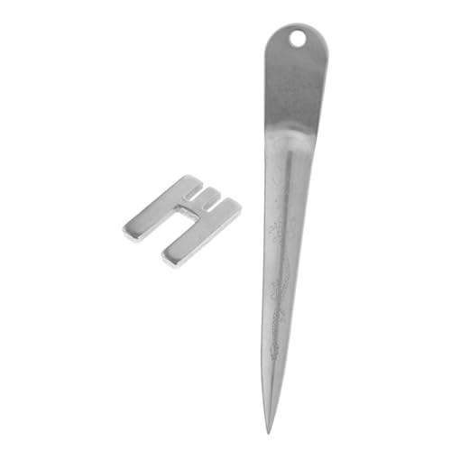 Toyvian 1 Satz Rattan-webwerkzeuge Hebelwerkzeuge Handwerkliche Handweberei-hilfswerkzeuge Hebelwerkzeug Aus Metall Korbwaren Handwebhilfswerkzeuge Webwerkzeug Für Rattan Rostfreier Stahl von Toyvian