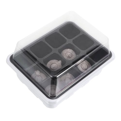 Toyvian 1 Satz Setzkasten Set Keimung Start Wachstum Gewächshausschale Garten Mini Behälter Starter Großes Zimmerpflanzen Set Drainage Anzuchttopf Nährstoffblock 12 Stück Toyvian 1 Satz Setzkasten Set Keimung Start Wachstum Gewächshausschale Garten Mini Behälter Starter Großes Zimmerpflanzen Set Drainage Anzuchttopf Nährstoffblock 12 Stück von Toyvian