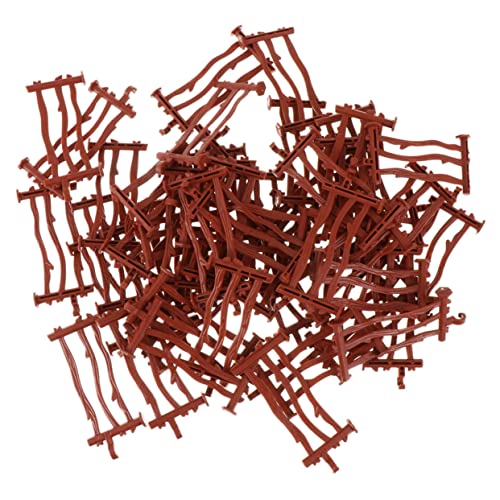 Toyvian 1 Satz Spielzeugzubehör Simulationszaun Fechten Barriere Grenze Mini Zäune Im Freien Panel Zaun Selber Machen Garten-mikro-landschaftszaun Zaun-Modell Braun Plastik 200 Stück Toyvian 1 Satz Spielzeugzubehör Simulationszaun Fechten Barriere Grenze Mini Zäune Im Freien Panel Zaun Selber Machen Garten-mikro-landschaftszaun Zaun-Modell Braun Plastik 200 Stück von Toyvian