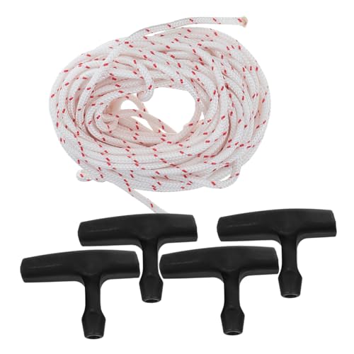 Toyvian 1 Satz Starter Seil mit Griff für Rasenmäher Kettensäge und Freischneider Einsetzbares Starterseil Set für Motoren Installieren und Anpassbare Toyvian 1 Satz Starter Seil mit Griff für Rasenmäher Kettensäge und Freischneider Einsetzbares Starterseil Set für Motoren Installieren und Anpassbare von Toyvian