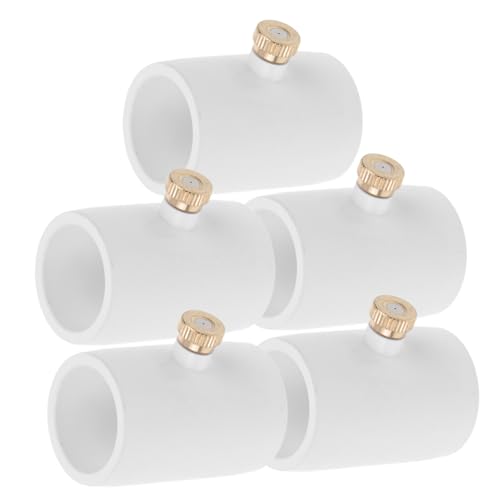 Toyvian 1 Satz Zerstäuberdüse Sprühnebel Verbindungsschlauch Kühlungssystem Sprühsystem Düsennebel Beschlagen Sprühwischer PVC- Mit Sprühdüsen Austausch Der Nebeldüse Weiß 5 Stück Toyvian 1 Satz Zerstäuberdüse Sprühnebel Verbindungsschlauch Kühlungssystem Sprühsystem Düsennebel Beschlagen Sprühwischer PVC- Mit Sprühdüsen Austausch Der Nebeldüse Weiß 5 Stück von Toyvian