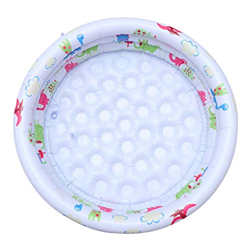 Toyvian 1 Set Aufblasbare Pool Kleinkind Outdoor Pool Outdoor Für Schwimmen Pool Weiß PVC von Toyvian