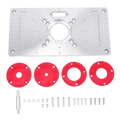 Toyvian 1 Set Einsatz Tisch Bord Bord Aluminium Legierung Router Tisch Carpenter Werkzeuge Rot Aluminium Legierung Toyvian 1 Set Einsatz Tisch Bord Bord Aluminium Legierung Router Tisch Carpenter Werkzeuge Rot Aluminium Legierung von Toyvian