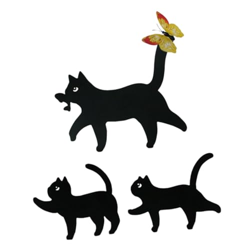 Toyvian 1satz Schwarze Katzen Gartenmetallpfähle Wetterfeste Katzenornamente Für Garten Rasen Und Zaun Kreative Deko Für Katzenliebhaber Und Außenbereiche Toyvian 1satz Schwarze Katzen Gartenmetallpfähle Wetterfeste Katzenornamente Für Garten Rasen Und Zaun Kreative Deko Für Katzenliebhaber Und Außenbereiche von Toyvian
