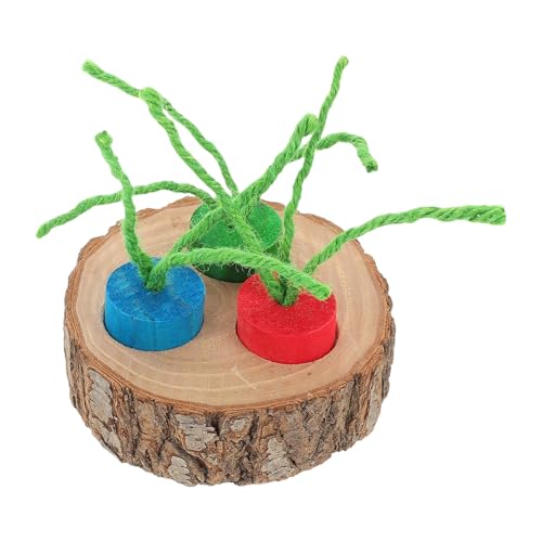Toyvian 1 Set Hamster Haustier Rennmaus Kleintier Futtersuche Meerschweinchen Puzzle Futtersuche Tablett Für Kaninchen Hamster Kauen Kaninchen Snack Hamster Haustier Aktivität Struktur von Toyvian
