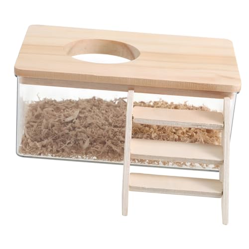 Toyvian Hamster Badezimmer Set Haustier Ratte Zubehör Bad Behälter Badewanne Leiter Versteck Für Hamster Toyvian Hamster Badezimmer Set Haustier Ratte Zubehör Bad Behälter Badewanne Leiter Versteck Für Hamster von Toyvian