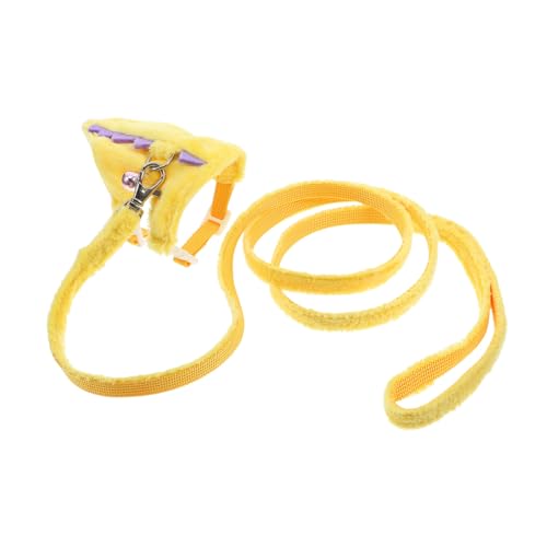 Toyvian 1 Set Haustierleine Chinchilla Leine Meerschweinchen Geschirr Und Leine Frettchen Geschirr Frettchen Leine Und Geschirr Bartagamen Leine Meerschweinchen Leine Igel Leine von Toyvian