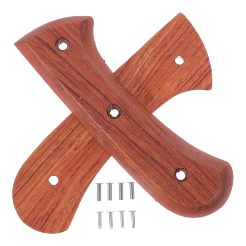 Toyvian 1 Set Holzmesser-Ersatzgriff: Holzgriff für Küchenschneider zur Reparatur – Messer-Ersatzgriff aus Holz für die Zubereitung von Speisen im Restaurant zu Hause Toyvian 1 Set Holzmesser-Ersatzgriff: Holzgriff für Küchenschneider zur Reparatur – Messer-Ersatzgriff aus Holz für die Zubereitung von Speisen im Restaurant zu Hause von Toyvian