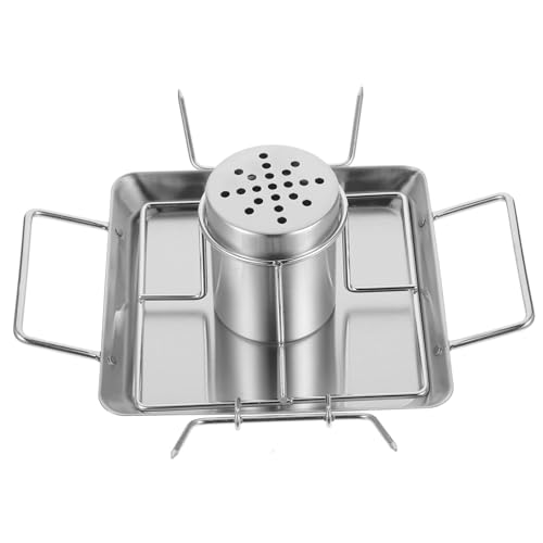 Toyvian 1 Set Tragbarer Grillrost Grill Hähnchenrost Verstellbarer Truthahnrost Hähnchengrillrost Bräter Für Truthahn Brathähnchenständer Brathähnchenrost Silber Edelstahl von Toyvian