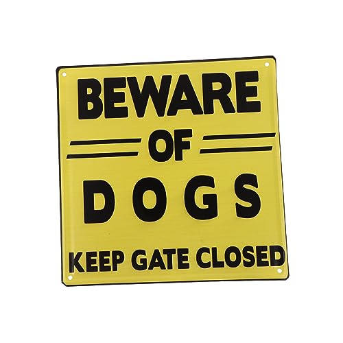 Toyvian 1 Stück Achtung Hund Warnschild Eisen für Garten Außenbereich Robustes Design Klare Warnung Langlebig und Wetterbeständig Toyvian 1 Stück Achtung Hund Warnschild Eisen für Garten Außenbereich Robustes Design Klare Warnung Langlebig und Wetterbeständig von Toyvian