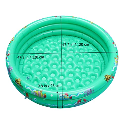 Toyvian 1 Stück Aufblasbarer Kinderpool Großer Wasserspaß für Selbstaufblasbar Sicher für Outdoor Aktivitäten von Toyvian