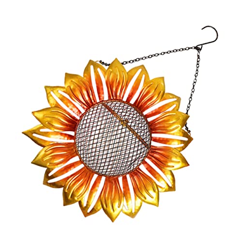 Toyvian 1 Stück Automatischer Futterspender Zum Aufhängen Wildvogelfutterspender Sonnenblumen Vogelfutterspender Vogelfutterspender Für Draußen Vogelfutterspender In Form Eines von Toyvian