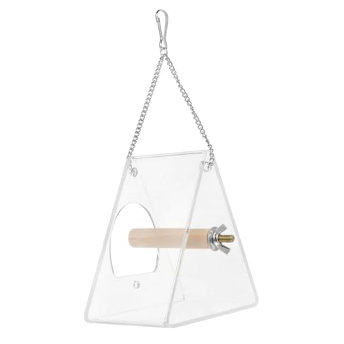 Toyvian 1 Stück Dreieckser Vogelhäuschen Klein Futterspender Birdfeeder Vogelfutterdeck Im Freien Hängend Pet Bird Feeder Vogelfütterer Vogel -fütterungswerkzeug Acryl Weiß Toyvian 1 Stück Dreieckser Vogelhäuschen Klein Futterspender Birdfeeder Vogelfutterdeck Im Freien Hängend Pet Bird Feeder Vogelfütterer Vogel -fütterungswerkzeug Acryl Weiß von Toyvian