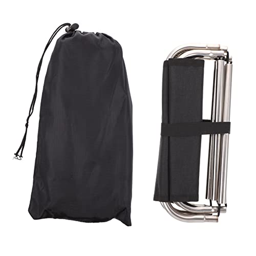 Toyvian 1 Stück Faltbarer Angelstuhl Tragbarer Campingstuhl mit Stabilem Design für Angeln Camping Garten Strand und Picknick Aufbewahrungstasche von Toyvian