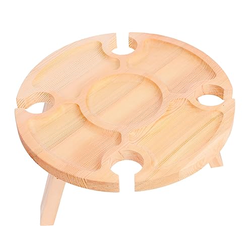 Toyvian 1 Stück Klappbarer Weintisch für Tragbarer Falt Weintisch mit Mehreren Fächern und Langlebig für Strand Garten und Camping Toyvian 1 Stück Klappbarer Weintisch für Tragbarer Falt Weintisch mit Mehreren Fächern und Langlebig für Strand Garten und Camping von Toyvian