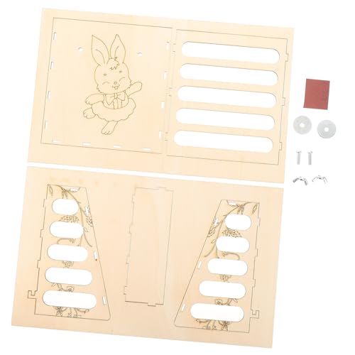 Toyvian 1 Stück Kleintier Futterstation aus Tierfreundlicher Futterhalter für Nager Sauberer und Ordentlicher Futterplatz für Kleine Haustiere Einfache und Langlebiges Design von Toyvian