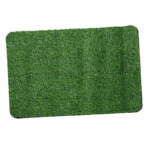 Toyvian Kunstrasen Fußmatte für Eingang und Badezimmer rutschfeste Türmatte Rechteckig Wasserabsorberend Leicht zu Reinigen für Innen und Außenbereiche von Toyvian