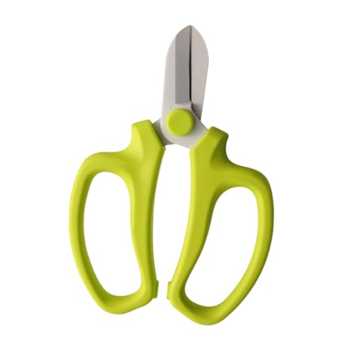 Toyvian 1 Stück Multifunktionale Küchenschere Zimmerpflanzenschere Griff Griff Haushaltsschere Schere Schwer Blumenschere Lose Scherenblumen Blumenschneideschere Werkzeug Hauspflanze Grün von Toyvian
