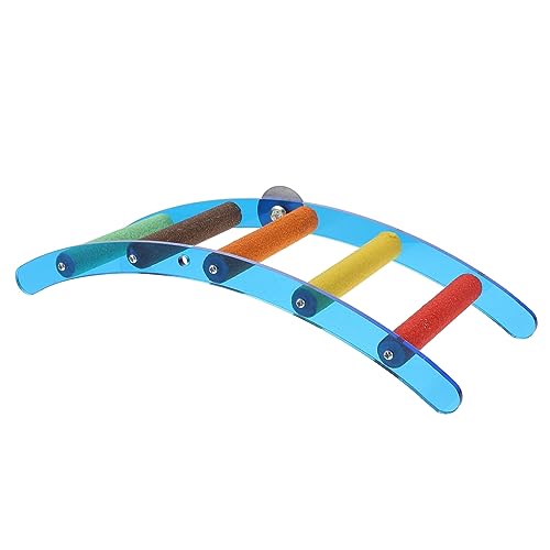 Toyvian 1 Stück Papageien Kletterleiter Vogelstand mit Bogen Fördert Balance und Bewegung Sicher und Langlebig für Käfigvögel Toyvian 1 Stück Papageien Kletterleiter Vogelstand mit Bogen Fördert Balance und Bewegung Sicher und Langlebig für Käfigvögel von Toyvian