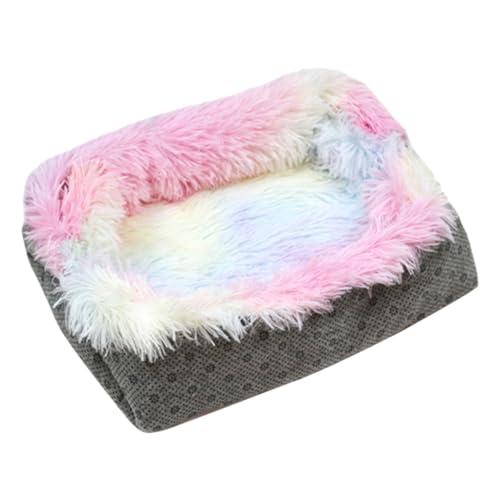 Toyvian 1 Stück Plüsch Katzenbett Nest Matratze Waschbeutel Bunt Warm und Bequem für Große Katzen als Schlafplatz und Schmusekissen Maschinenwaschbar Toyvian 1 Stück Plüsch Katzenbett Nest Matratze Waschbeutel Bunt Warm und Bequem für Große Katzen als Schlafplatz und Schmusekissen Maschinenwaschbar von Toyvian