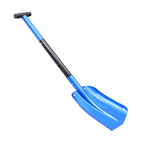 Toyvian 1 Stück Schneeschaufel Mit Eisräumfunktion Faltbare Schaber Auffahrt Aluminium Ausziehbarer Griff Zusammenklappbar Leicht Winterschaufel Entfernen Kompakt Klein Teleskop von Toyvian