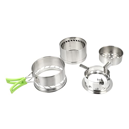 Toyvian 1 Stück Tragbarer Klappofen Campingkocher Campingkochgeschirr im Freien tragbarer Kochherd Camping -Kochherd brennender Herd Tragbarer Grillofen Rostfreier Stahl Silber Toyvian 1 Stück Tragbarer Klappofen Campingkocher Campingkochgeschirr im Freien tragbarer Kochherd Camping -Kochherd brennender Herd Tragbarer Grillofen Rostfreier Stahl Silber von Toyvian