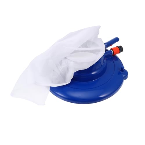 Toyvian 1 Stück Tragbares Abwassersauggerät Reiniger Reinigung Form Pool-Vakuum-Saugkopf Abs Blau von Toyvian