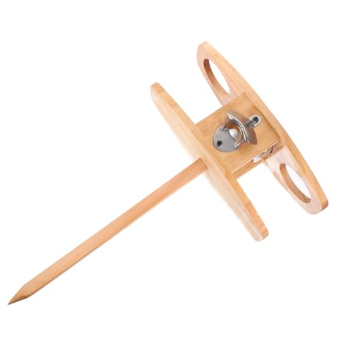 Toyvian 1 Stück Tragbares Weinglas draußen Tisch im Freien klappbarer Outdoor-Tisch faltbar Falten Tragbarer Weintisch zusammenklappbarer Strandtisch Strandklapptisch Holz von Toyvian