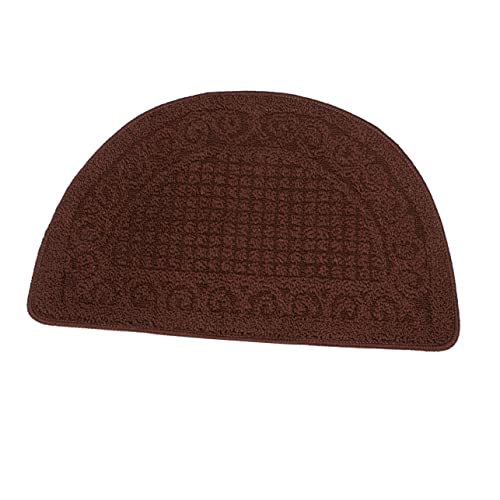 Toyvian 1 Stück rutschfeste Matte nur Fußmatten für den Innenbereich Fußmatten vorn Teppich für den Eingangsbereich im Innenbereich Rutschfester Badezimmerteppich Coffee von Toyvian