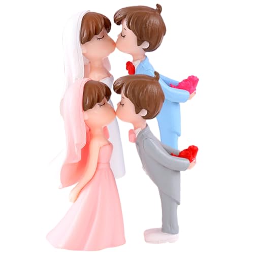 Toyvian 10 Paare Braut Bräutigam Figuren Hochwertige Landschaft Dekoration Romantische Hochzeitstorten Deko für Brautpaar Wohnzimmer Schlafzimmer Toyvian 10 Paare Braut Bräutigam Figuren Hochwertige Landschaft Dekoration Romantische Hochzeitstorten Deko für Brautpaar Wohnzimmer Schlafzimmer von Toyvian