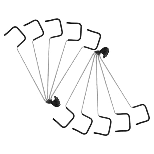 Toyvian 10 Stück Astspreizer für Obstbäume Verzinktes Metall mit Gummihülle Verstellbarer Aststütze zur Astspreizung und Baumformung Fördert Stabile Baumstruktur und Höhere Toyvian 10 Stück Astspreizer für Obstbäume Verzinktes Metall mit Gummihülle Verstellbarer Aststütze zur Astspreizung und Baumformung Fördert Stabile Baumstruktur und Höhere von Toyvian