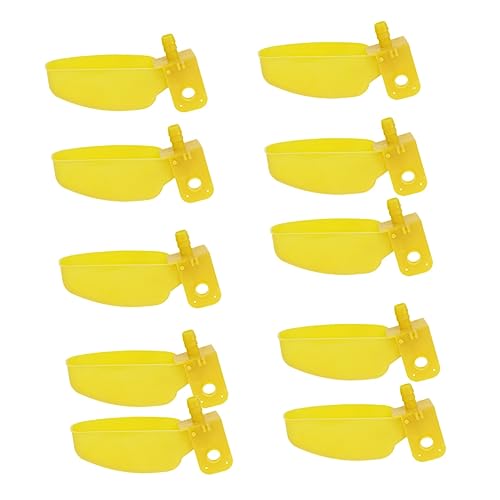 Toyvian 10 Stück Automatische Geflügel Wassertränke aus Robustem Kunststoff Frostbeständig Leicht zu Reinigen Geeignet für Tauben Wachteln und Geflügelhaltung Zufällige Zufällige Farbe Toyvian 10 Stück Automatische Geflügel Wassertränke aus Robustem Kunststoff Frostbeständig Leicht zu Reinigen Geeignet für Tauben Wachteln und Geflügelhaltung Zufällige Zufällige Farbe von Toyvian