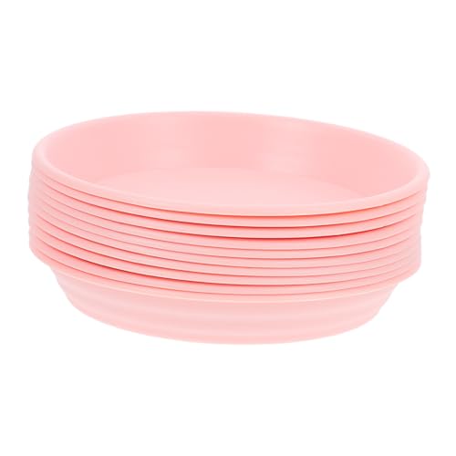 Toyvian 10 Stück Pflanzenuntersetzer Tropfschalen Große Pflanzenschalen Für Töpfe Schalen Garten-wasserplatten Auslaufsicherer Boden Für Einfache Wartung von Toyvian