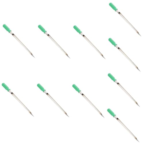 Toyvian 10 Stück Getreideprobe Maisprobenehmer Werkzeug zur Probenahme auf dem Bauernhof Reisprobenehmer Edelstahlkornsonde Probenehmer Körner-Pulver-Sampler Rostfreier Silber Toyvian 10 Stück Getreideprobe Maisprobenehmer Werkzeug zur Probenahme auf dem Bauernhof Reisprobenehmer Edelstahlkornsonde Probenehmer Körner-Pulver-Sampler Rostfreier Silber von Toyvian
