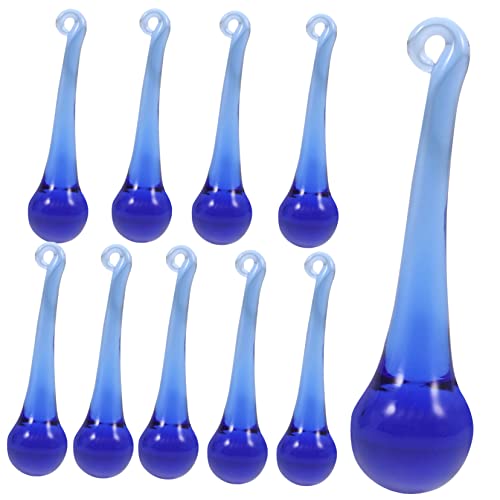 Toyvian 10 Stück Kronleuchter Kristallschmuck Prismenteile Party Kronleuchter Dekorationen Kristalle Ästhetische Deckenhänger Kristallanhänger Kristallglas Blau Toyvian 10 Stück Kronleuchter Kristallschmuck Prismenteile Party Kronleuchter Dekorationen Kristalle Ästhetische Deckenhänger Kristallanhänger Kristallglas Blau von Toyvian