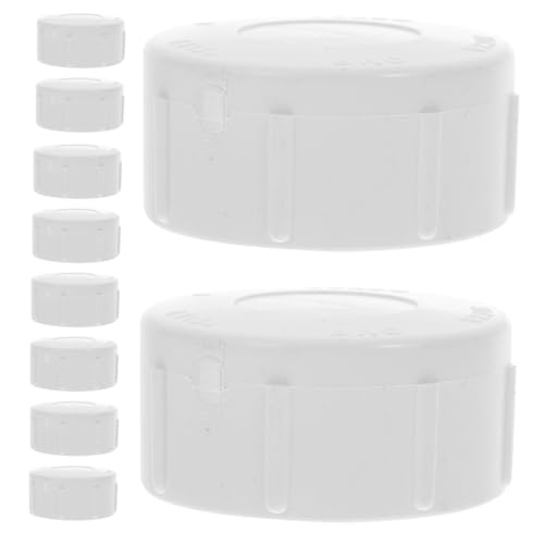 Toyvian 10 Stück PVC-Rohrkappe bewässerungssystem zubehör PVC-Endkappe Gartenbewässerung Zubehör Kappe für Abwasserrohre Gartenschlauch Kappen PVC-Handlauf-Endkappe Ablaufendkappe Weiß Toyvian 10 Stück PVC-Rohrkappe bewässerungssystem zubehör PVC-Endkappe Gartenbewässerung Zubehör Kappe für Abwasserrohre Gartenschlauch Kappen PVC-Handlauf-Endkappe Ablaufendkappe Weiß von Toyvian