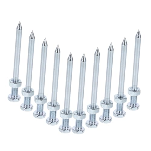 Toyvian 10 Stück Rasenspikes Gartengeräte Robuste Schuhe Spikes Spikes Belüfter Spikes Belüfter Schuhe Spikes Rasen Robuste Spikes Belüfter Werkzeug Für Rasenflächen von Toyvian