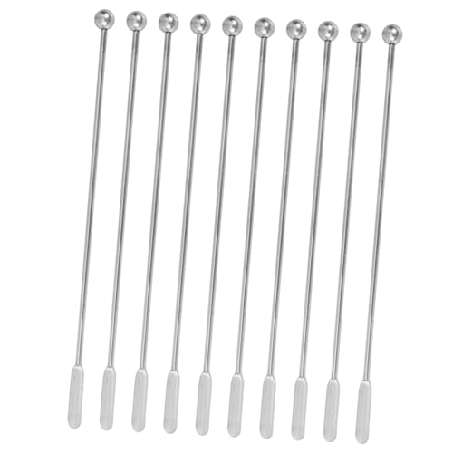 Toyvian 10 Stück Rührstab Löffel Trendy Getränke Rührer Cocktails Verdrehte Kaffee Geprägt Mixologie Twist Trinken Sie Rührenstöcke Golden Rostfreier Stahl Wiederverwendbar Toyvian 10 Stück Rührstab Löffel Trendy Getränke Rührer Cocktails Verdrehte Kaffee Geprägt Mixologie Twist Trinken Sie Rührenstöcke Golden Rostfreier Stahl Wiederverwendbar von Toyvian