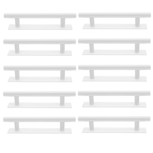 Toyvian 10 Stück Schrankgriffe: Schrankgriffe zum Abziehen und Aufkleben – selbstklebende minimalistische Schubladengriffe für Küchen- und Badezimmermöbel Toyvian 10 Stück Schrankgriffe: Schrankgriffe zum Abziehen und Aufkleben – selbstklebende minimalistische Schubladengriffe für Küchen- und Badezimmermöbel von Toyvian
