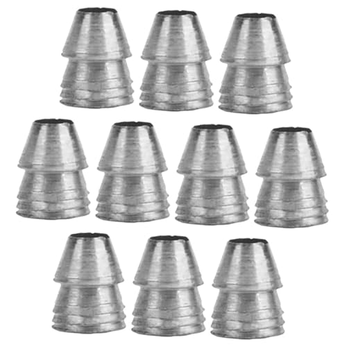 Toyvian 10 Stück Stielkeile Hickory Gartenarbeit Fixieren Hacken Spalten Camping Ersatzstahl Boss Seggenkeile Griffe Hammer Installationszubehör Metallkeile von Toyvian