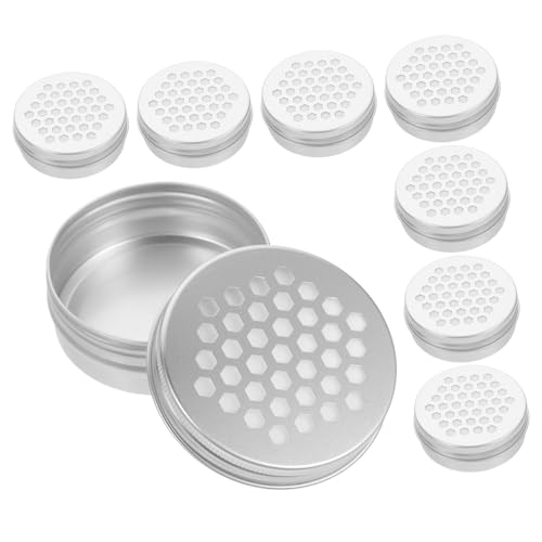 Toyvian 10 Stück Teiliges Aluminium Aroma Diffuser Luftfrischender Aluminium Aufbewahrungsbehälter mit Dekorativem Design Geeignet für Zuhause Büro und Auto Langlebig und Sicher Toyvian 10 Stück Teiliges Aluminium Aroma Diffuser Luftfrischender Aluminium Aufbewahrungsbehälter mit Dekorativem Design Geeignet für Zuhause Büro und Auto Langlebig und Sicher von Toyvian