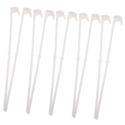 Toyvian 10 Stück Teiliges Auto Fenster Fahnenhalter Clip Robust Sicher Einfache Geeignet für Fahrzeug Fenster Car Logo Flaggenhalter ohne Flagge von Toyvian