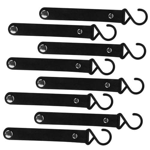 Toyvian 10 Stück Teiliges Campingzubehör Haken Vielseitige Zeltaufhängung für Töpfe Pfannen Taschen Stabile Schnalle Einfache Installation für Outdoor Wandern Picknick Grillen von Toyvian