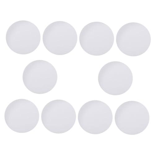 Toyvian 10 Stück Teiliges Deckenstrahler Lampenschirm Anti-blendender Diffusor Staubgeschützt Einfach zu Montieren für Schlafzimmer und Wohnzimmer Warmes Licht von Toyvian