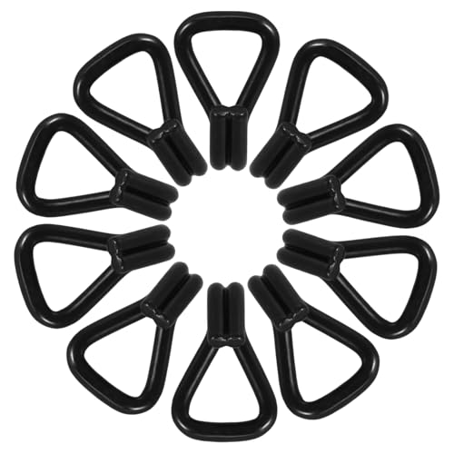 Toyvian 10 Stück Teiliges Doppelte Stahlhaken mit Schwarzer Kunststoffbeschichtung Verstärkt und Langlebig für Ladungssicherung Vielseitig Einsetzbar in Lager Logistik und Garage Einfache Toyvian 10 Stück Teiliges Doppelte Stahlhaken mit Schwarzer Kunststoffbeschichtung Verstärkt und Langlebig für Ladungssicherung Vielseitig Einsetzbar in Lager Logistik und Garage Einfache von Toyvian