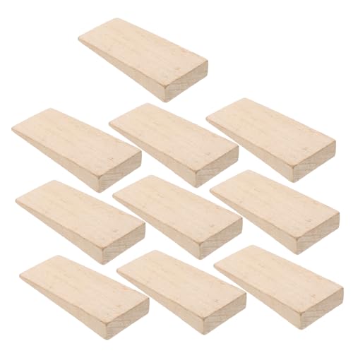 Toyvian 10 Stück Teiliges Holzkeile für Axtgriff Reparatur Anpassbare Keile zur Festen Befestigung von Axt und Hackenstielen Werkzeug für Landwirtschaftliche Geräte Einfache von Toyvian