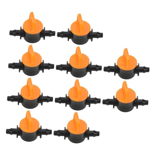Toyvian 10 Stück Teiliges Mini Absperrventil Tropfbewässerung Ventil Langlebigem Abs Installieren Einstellbarer Durchfluss für Garten Balkon Bewässerungssysteme Toyvian 10 Stück Teiliges Mini Absperrventil Tropfbewässerung Ventil Langlebigem Abs Installieren Einstellbarer Durchfluss für Garten Balkon Bewässerungssysteme von Toyvian