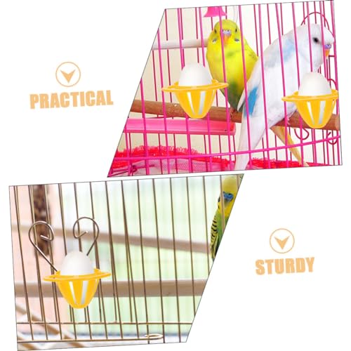 Toyvian 10 Stück Teiliges Papageien Futterkorb aus Robustem Kunststoff Langlebiger Vogel Futterbehälter mit Hohlraumdesign für Gemüse und Obst im Käfig Geeignet für Wellensittiche Toyvian 10 Stück Teiliges Papageien Futterkorb aus Robustem Kunststoff Langlebiger Vogel Futterbehälter mit Hohlraumdesign für Gemüse und Obst im Käfig Geeignet für Wellensittiche von Toyvian