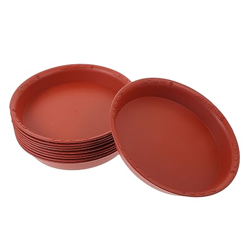 Toyvian 10 Stück Teiliges Runde Pflanzuntersetzer Robustem Material Dicke Wasserauffangende Pflanzenschalen für Indoor Blumentöpfe Innendurchmesser Widerstandsfähig und Langlebig Toyvian 10 Stück Teiliges Runde Pflanzuntersetzer Robustem Material Dicke Wasserauffangende Pflanzenschalen für Indoor Blumentöpfe Innendurchmesser Widerstandsfähig und Langlebig von Toyvian