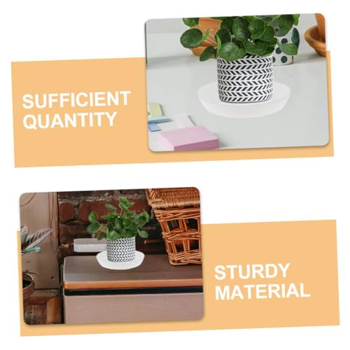Toyvian 10 Stück Teiliges Runde Pflanzuntersetzer aus Weißem Kunststoff Außendurchmesser Innendurchmesser Auslaufsichere Abtropfschalen für Bonsai und Sukkulenten für Indoor Toyvian 10 Stück Teiliges Runde Pflanzuntersetzer aus Weißem Kunststoff Außendurchmesser Innendurchmesser Auslaufsichere Abtropfschalen für Bonsai und Sukkulenten für Indoor von Toyvian